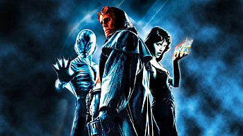 Hellboy (2004) — Ultra : Inferno Trio, movie, Hellboy (2004) HD wallpaper