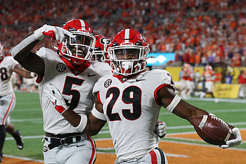Clemson Tigers and Christopher Smith, Georgia Bulldogs HD wallpaper