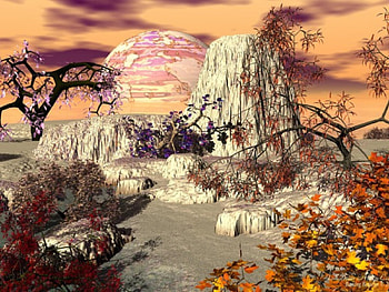 Basking Beauties , landscaps, fantasy, 3d HD wallpaper