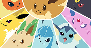Computer featuring Eevee, , Customizable backgrounds, Diverse options HD wallpaper