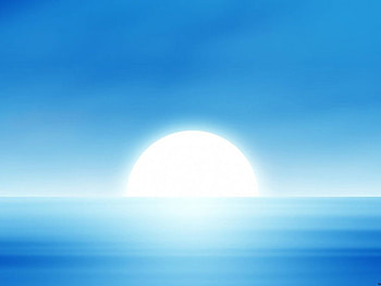 Unreal Sunset, 3d, sky, sun, sunset, ocean HD wallpaper