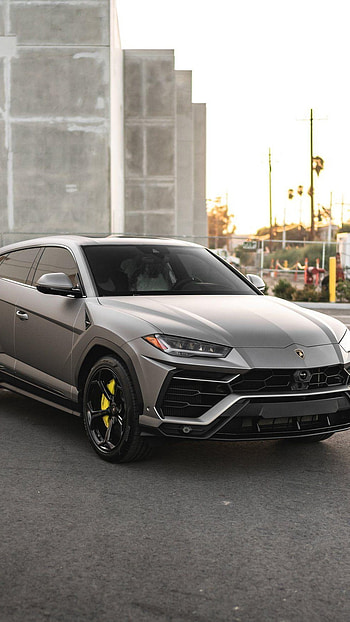 Lamborghini Urus, Grey HD phone wallpaper