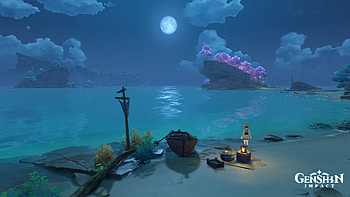 Genshin Moon Invitation - Song of the Welkin Moon, Video Game, Genshin Impact HD wallpaper
