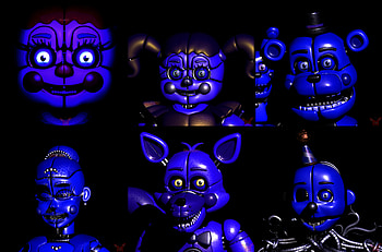 Five Nights at Freddy's : Ennard & Circus Baby Showcase, Ennard (Five Nights at Freddy's), Circus Baby (Five Nights at Freddy's), video game, Five Nights at Freddy's: Sister Location, Five Nights at Freddy's HD wallpaper