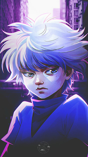 Killua, edit, gon, fanart, anime HD phone wallpaper