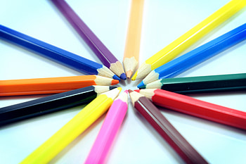 Miscellanea, Miscellaneous, Colored Pencils, Imprisoned, Colour Pencils, Sharpened, Set HD wallpaper