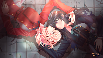 Chisato Nishikigi & Takina Inoue, Takina Inoue, Chisato Nishikigi, Anime, Lycoris Recoil HD wallpaper