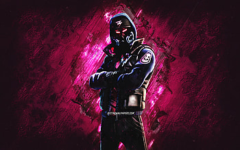 Fortnite Abstrakt Assassin Skin, Fortnite, main characters, burgundy stone background, Abstrakt Assassin, Fortnite skins, Abstrakt Assassin Skin, Abstrakt Assassin Fortnite, Fortnite characters HD wallpaper