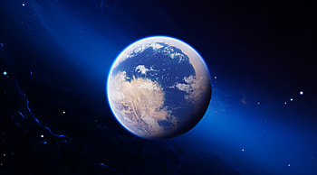 Earth Art, earth, space, planet, artist, artwork, digital-art, digital-universe HD wallpaper