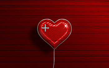 I Love Schwyz, , realistic balloons, red wooden background, Day of Schwyz, swiss cantons, flag of Schwyz, Switzerland, balloon with flag, Cantons of Switzerland, Schwyz flag, Schwyz HD wallpaper