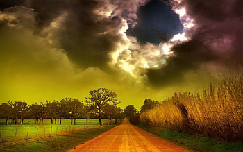 Nature, Sky, Clouds, Lumen, Color, Colors, Opening HD wallpaper