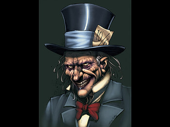 Mad Hatter, fantasy, art, wonderland, comic, return HD wallpaper