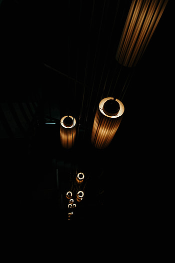 Lights, Dark, Shine, Light, Lanterns, Illumination, Backlight, Darkness HD phone wallpaper
