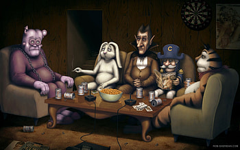 Morning Characters in Old Age Home, trix, franken berry, tiger, tony the tiger, count chocula, capn crunch, corn flakes, rabbit HD wallpaper