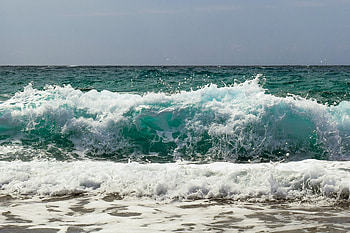 Nature, Sea, Shore, Bank, Foam, Surf HD wallpaper