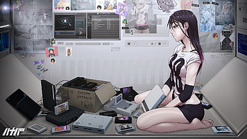 Cyberpunk Spaceship Girl - Cool | Best of Polyvore . HD wallpaper