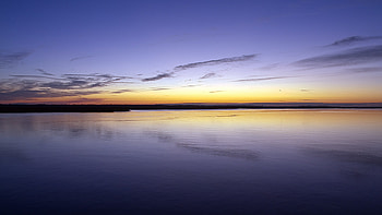 Ocean Sunset, nature, reflection, ocean, sunset HD wallpaper