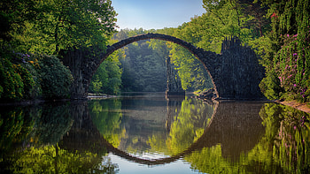 The Devil's Bridge, Germany HD wallpaper