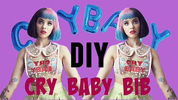 DIY Melanie Martinez outfit | Cry Baby bib | Fake it to make it HD wallpaper