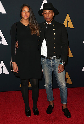 Pharrell Williams, Helen Lasichanh, Pharrell Williams wife, Pharrel Williams HD phone wallpaper