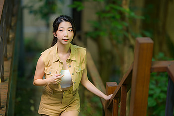 asian, woman HD wallpaper