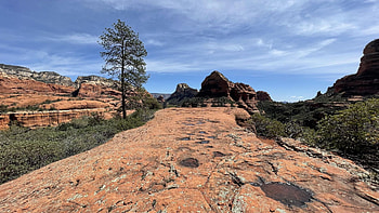 Boynton’s Backyard, Red Rock-Secret Mountain Wilderness, Arizona, rocks, usa, clouds, landscape, trees, sky HD wallpaper