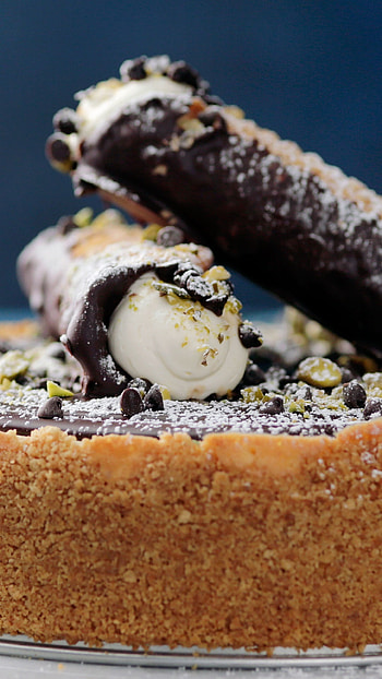 Cannoli cheesecake, Over the top HD phone wallpaper