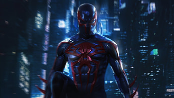 Spiderman 2099 2020, spiderman-2099, miguel-o-hara, spiderman, superheroes, artist, artwork, digital-art, artstation HD wallpaper