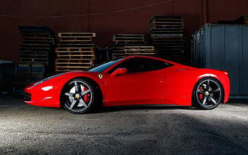 Ferrari, Italy, Cars, Profile, 458 Italia, Toned, Shaded, Black Discs HD wallpaper