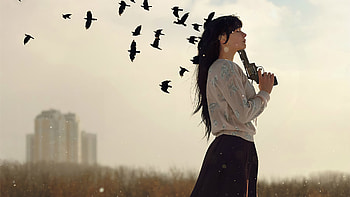 Silence Gone Forever, alone, sad, graphy HD wallpaper