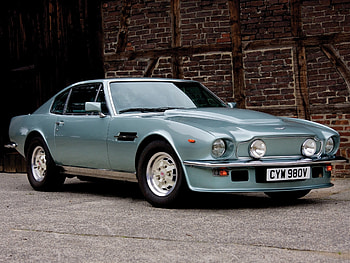 Auto, Aston Martin, Cars, Front View, Retro, V8, Vantage, 1977 HD wallpaper