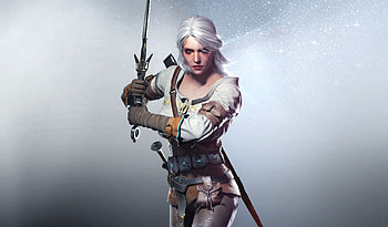 Ciri, The Witcher, video game, artwork HD wallpaper