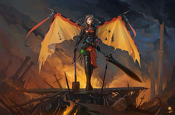 Legion Commander DotA 2, dota-2, games HD wallpaper