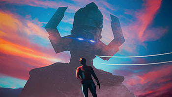 Spiderman Vs Galactus, spider-man-brand-new-day, galactus, spiderman, superheroes, artwork, art, digital-art, movies, 2026-movies, tom-holland, disney, marvel HD wallpaper