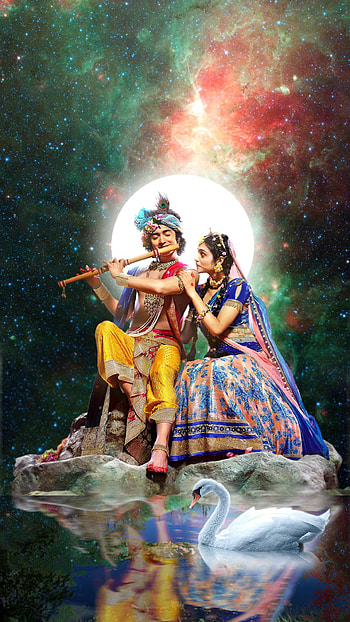 Radhakrishna, radhakrishna HD phone wallpaper