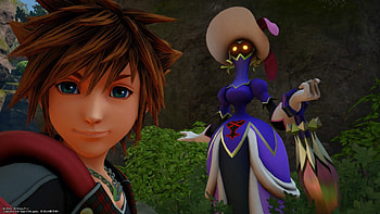 Heartless (Kingdom Hearts), Spiky-haired protagonist, Encounters with darkness, Mysterious creature HD wallpaper