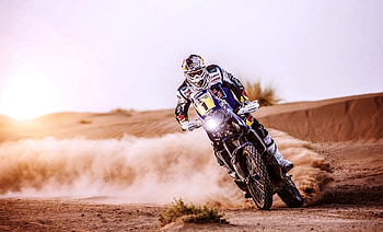 Yamaha 450 YZF, Dakar Rally HD wallpaper