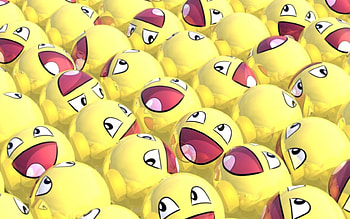 Whose touching me!, smiley face, happy, smile, emtions HD wallpaper