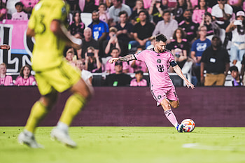 Inter Miami CF Action Shot - Soccer Featuring Elite Player, Sports, soccer, Inter Miami CF, Lionel Messi HD wallpaper