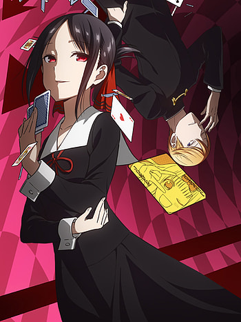 Kaguya-sama, Love is War, Anime series, Riveting storyline HD phone wallpaper