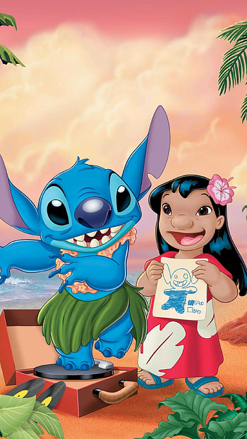 Stitch animation, , Cute alien companion, Lilo and Stitch HD phone wallpaper