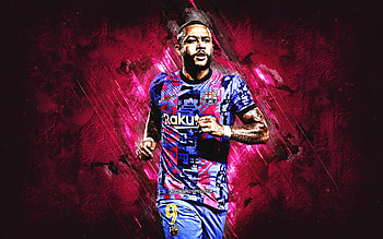 Memphis Depay, FC Barcelona, Burgundy Stone Background, Football, Depay Barcelona, Dutch Footballer, La Liga, Spain HD wallpaper