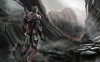Iron Man New Art 2019, iron-man, superheroes, digital-art, artwork HD wallpaper