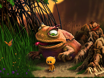 Insidious toad.jpg, toad, funny, laugh HD wallpaper