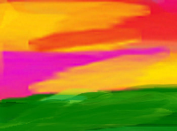 Sunset on the Plains, colorful, wild, plains, sunset HD wallpaper