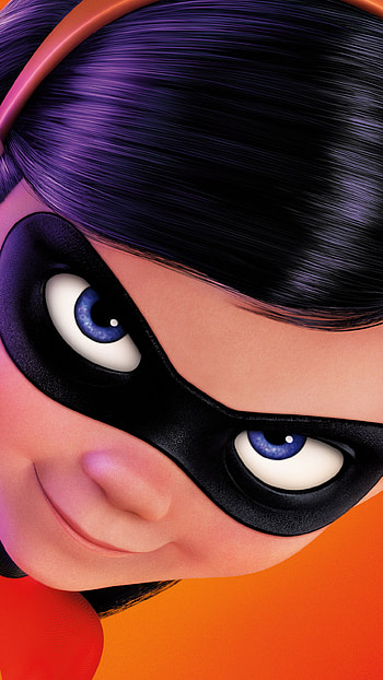 Violet Parr Heroic Close-Up – Incredibles 2 , movie HD phone wallpaper