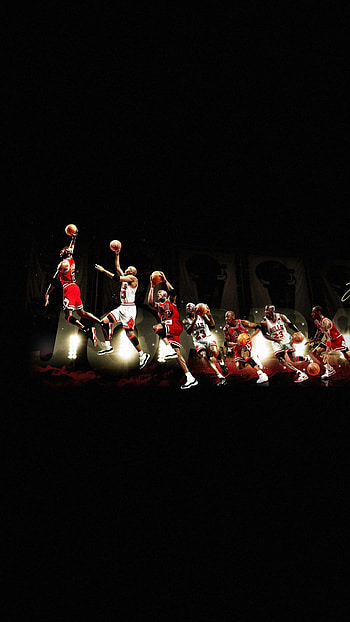 Michael Jordan Dunk Legend NBA HD phone wallpaper