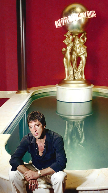 Scarface, u, world is your, movie, al pacino, light, world is yours, , tony montana, yellow, , poster HD phone wallpaper