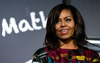 Michelle Obama, Celebrity , Elegant , Inspirational figure HD wallpaper