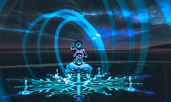 akaza demon slayer, blue, epic, demon_slayer HD wallpaper